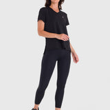 REMERA M/C V-NECK BLACK
