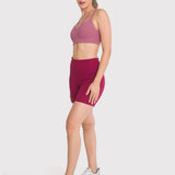 CALZA SHORT LEGG ROSE CARMENERE